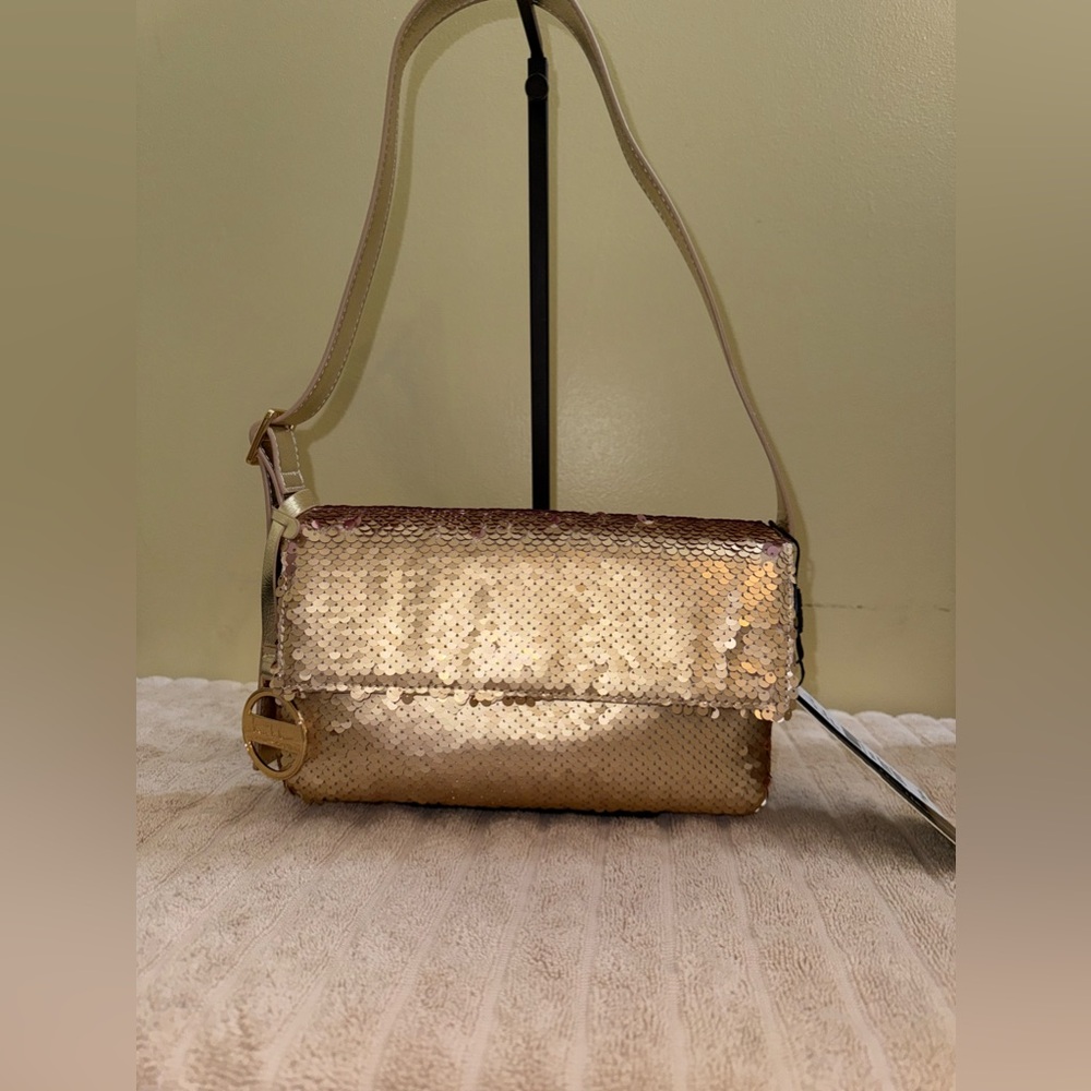 Nicole Miller Sequined Crossbody